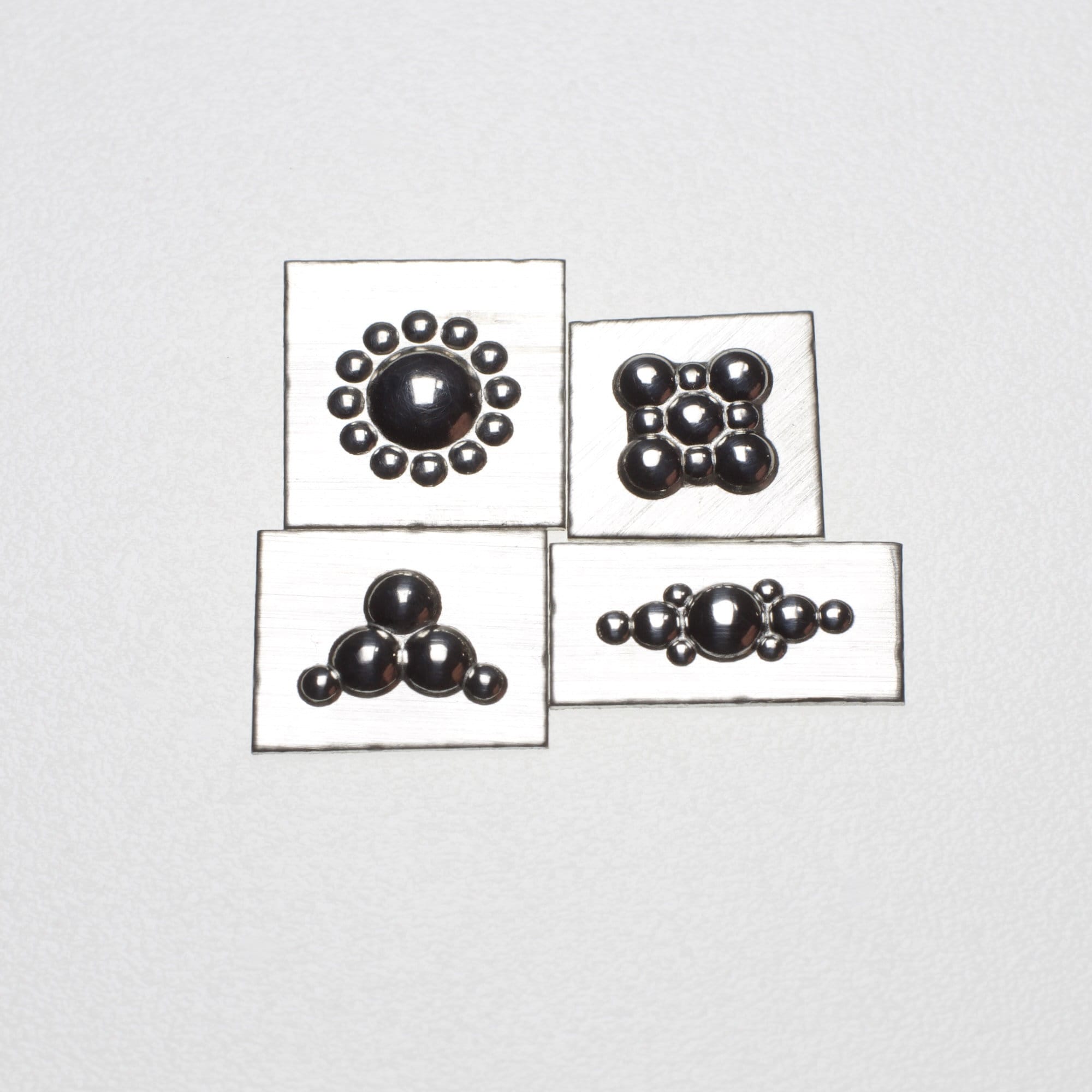 Placa de granalha Gemina Mini Granules | Placa de granalha de aço | Ferramentas para joalheria | Matrizes de impressão para joalheiros, ourives e fabricantes de joias