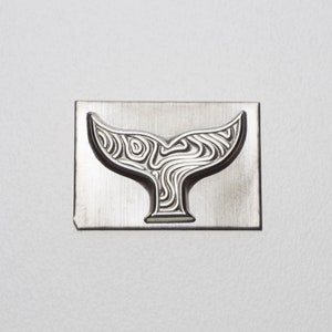 Gemina Swirly Whale Tail Shot Plate | Steel Shot Plate Jewellery Making Tools | Impression Dies for Jewellers, Silversmiths & Jewelry Makers