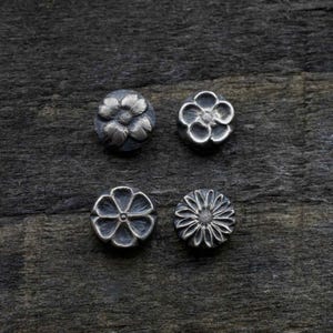 Placa de acero para miniperdigones Gemina Flowers / Herramientas para joyería / Troqueles de impresión para joyeros, plateros y joyeros