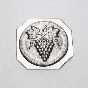 Gemina Grapes Ancient Coin Impression Die | Steel Shot Plate Jewelry Making Tools | Impression Die for Jeweller, Silversmith & Jewelry Maker