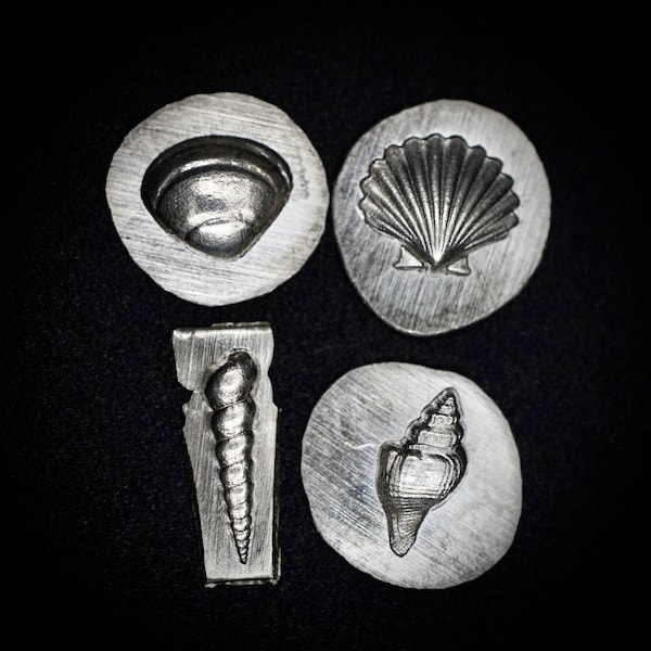 Gemina Mini Shells Shot Plate | Steel Shot Plate | Jewellery Making Tools | Impression Dies for Jewellers, Silversmiths & Jewelry Makers