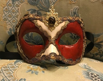 ベネチアンマスク、白黒マスク、オリジナルマスク - Etsy 日本