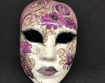 人生の陰影 - 仮面舞踏会、着用するオリジナルのベネチアの張り子の