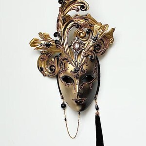 Maschera Veneziana,La Traviata,Maschera Originale Carta Pesta