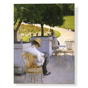 The orange trees – G. Caillebotte