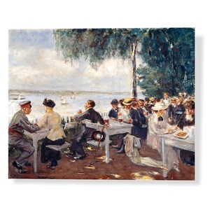 Garden restaurant on the havel – M. Liebermann