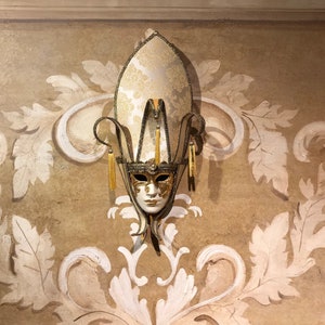 Venetian Mask, The Popess, Original Mask