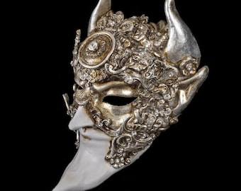 ベネチアンマスク Casanova Bianco ベネチアンマスク Casanova Bianco 割引