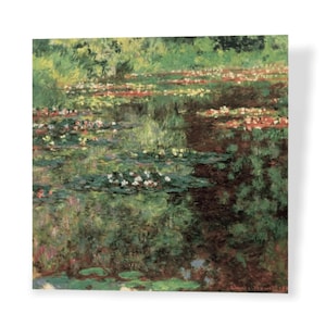 Pond with water lilies – C. Monet