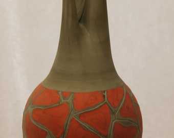 Murano glass vase by the artist Davide Salvadore