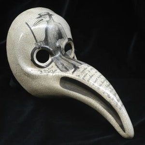 Pestarzt, Pestarzt Maske, Pestarzt Kostüm, Venezianische Maske für Männer - M26