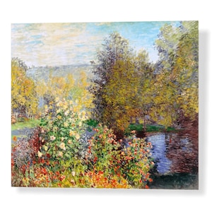 Corner of the garden in Montgeron – C. Monet