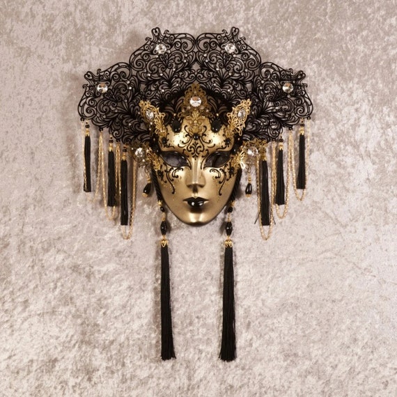 ベネチアンマスクMagnificient Nefertiti Gold ベネチアンマスクMagnificient Nefertiti Gold イタリア製 輸入雑貨