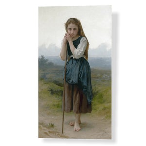 The Little Shepherdess – W. A. Bouguereau