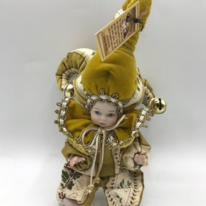 Porcelain Doll, TriAngel Gold, Original Doll