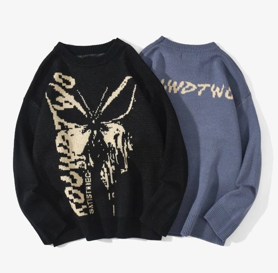 Butterfly Sweater - Etsy