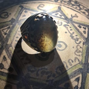 Lucky 7 Forest Wealth Djinn Ring - Embrace Old Earth Magic for Prosperity and Protection