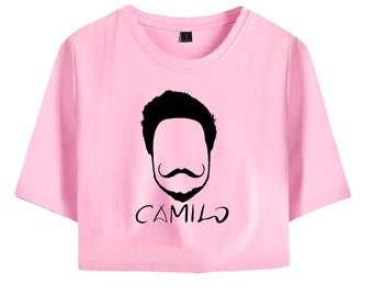 Camisa Camilo nueva camisa talla personalizada tela invierno verano top camiseta