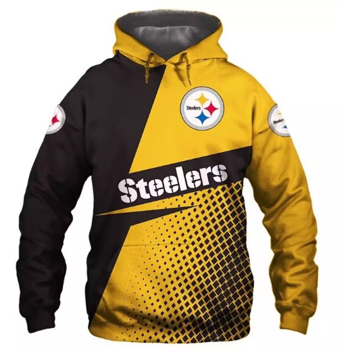 Custom outlet yellow hoodie