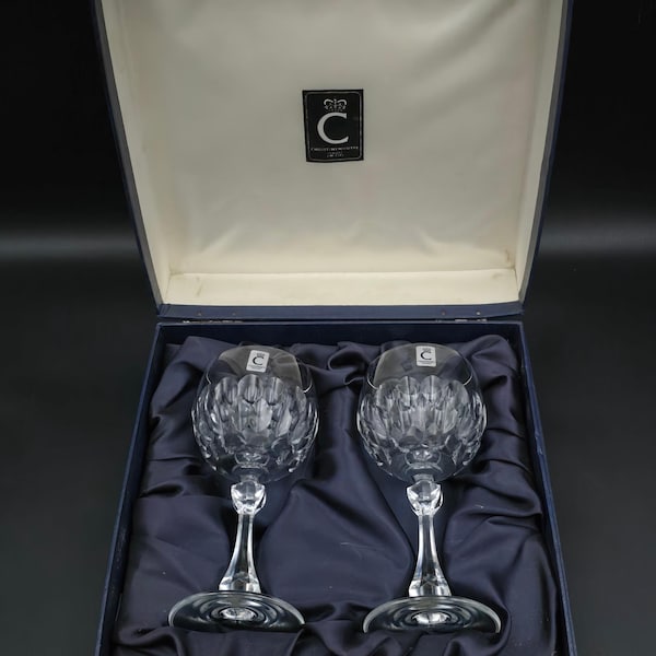 Par de copas de vino Schott Zwiesel Christine Hutte en caja original. 150ml