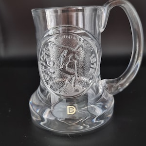 Dartington Crystal beer Tankard Munich 1972