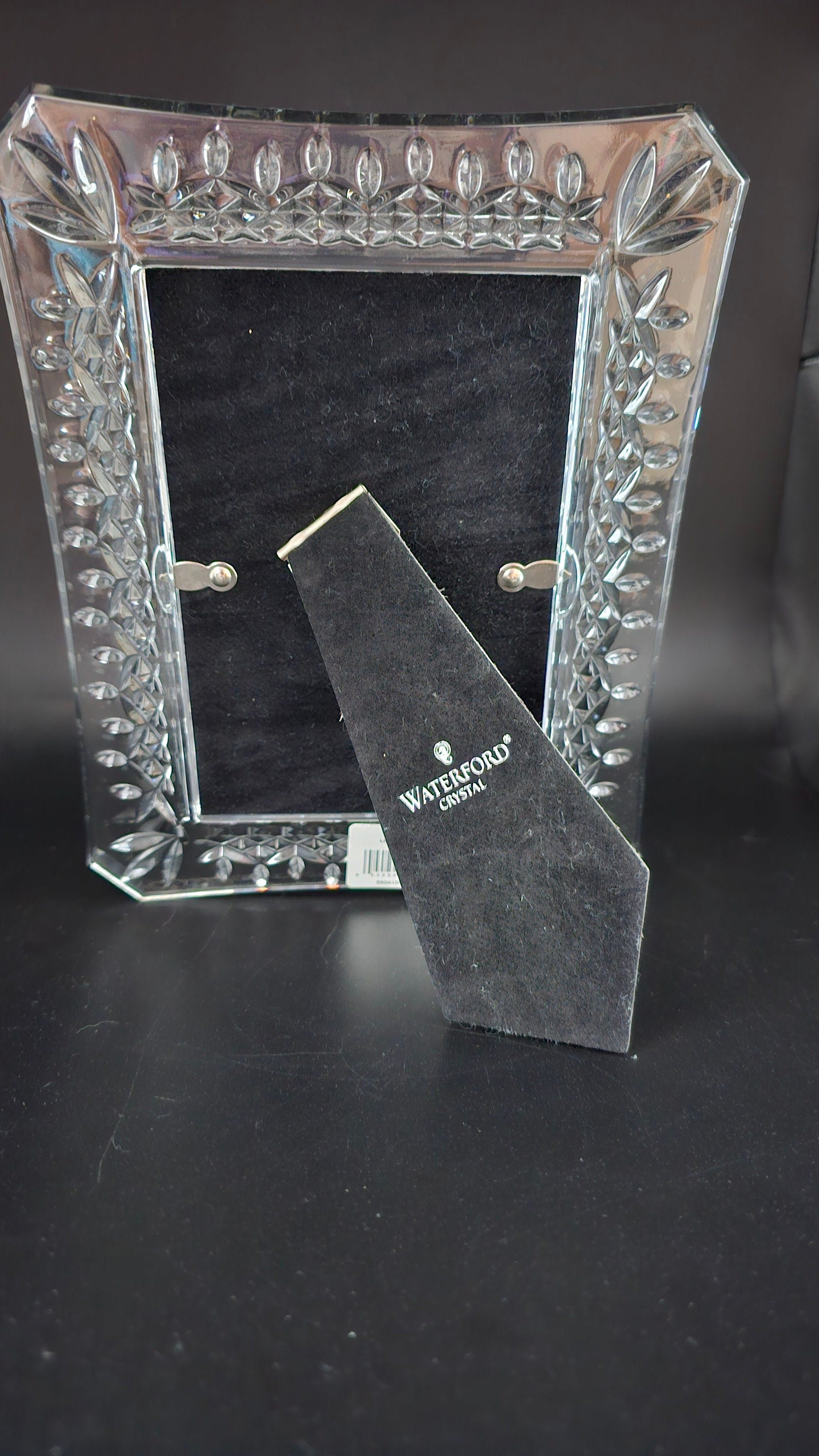 Waterford Lismore 4x6 Crystal Photo Frame Etsy
