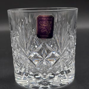 Set of 4 Large Crystal Tumblers 12oz - Etsy