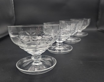 Godinger Silver Art Co Dublin Crystal 16 Piece Dessert Taster Trifle Bowl 5oz Set Rxk1696