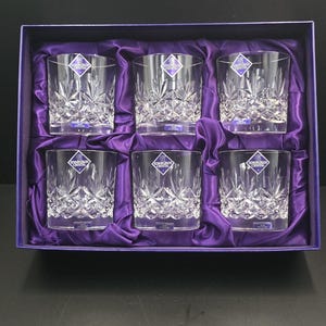 Edinburgh crystal whiskey glasses - Etsy 日本