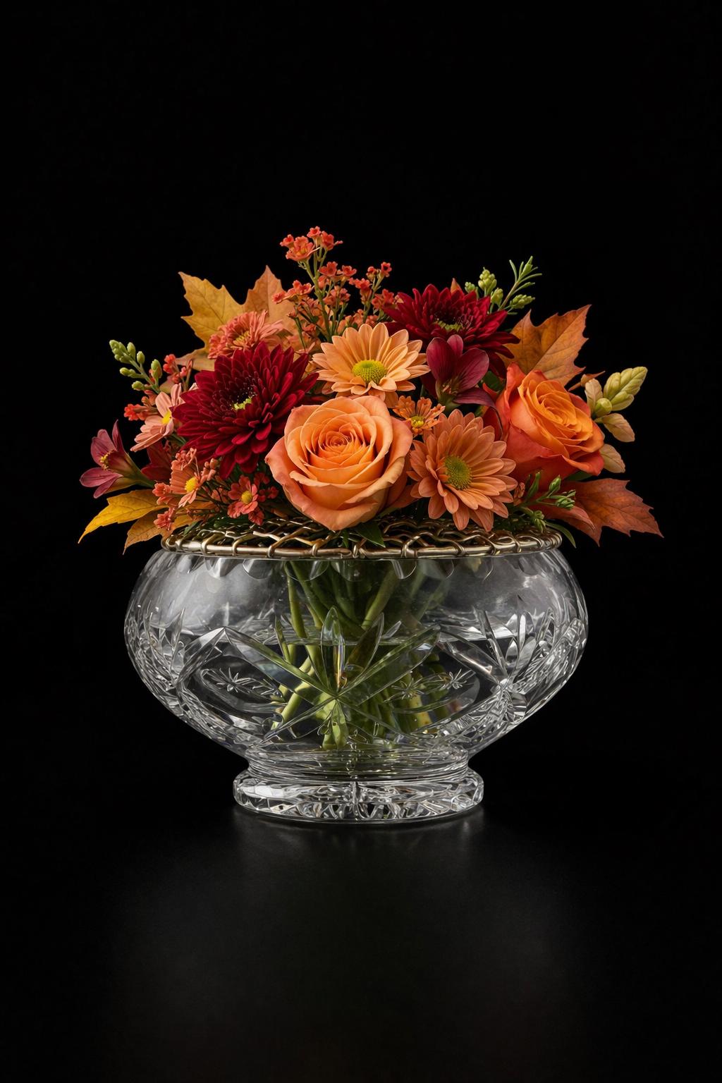 Stuart Crystal Rose Bowl - Etsy Canada
