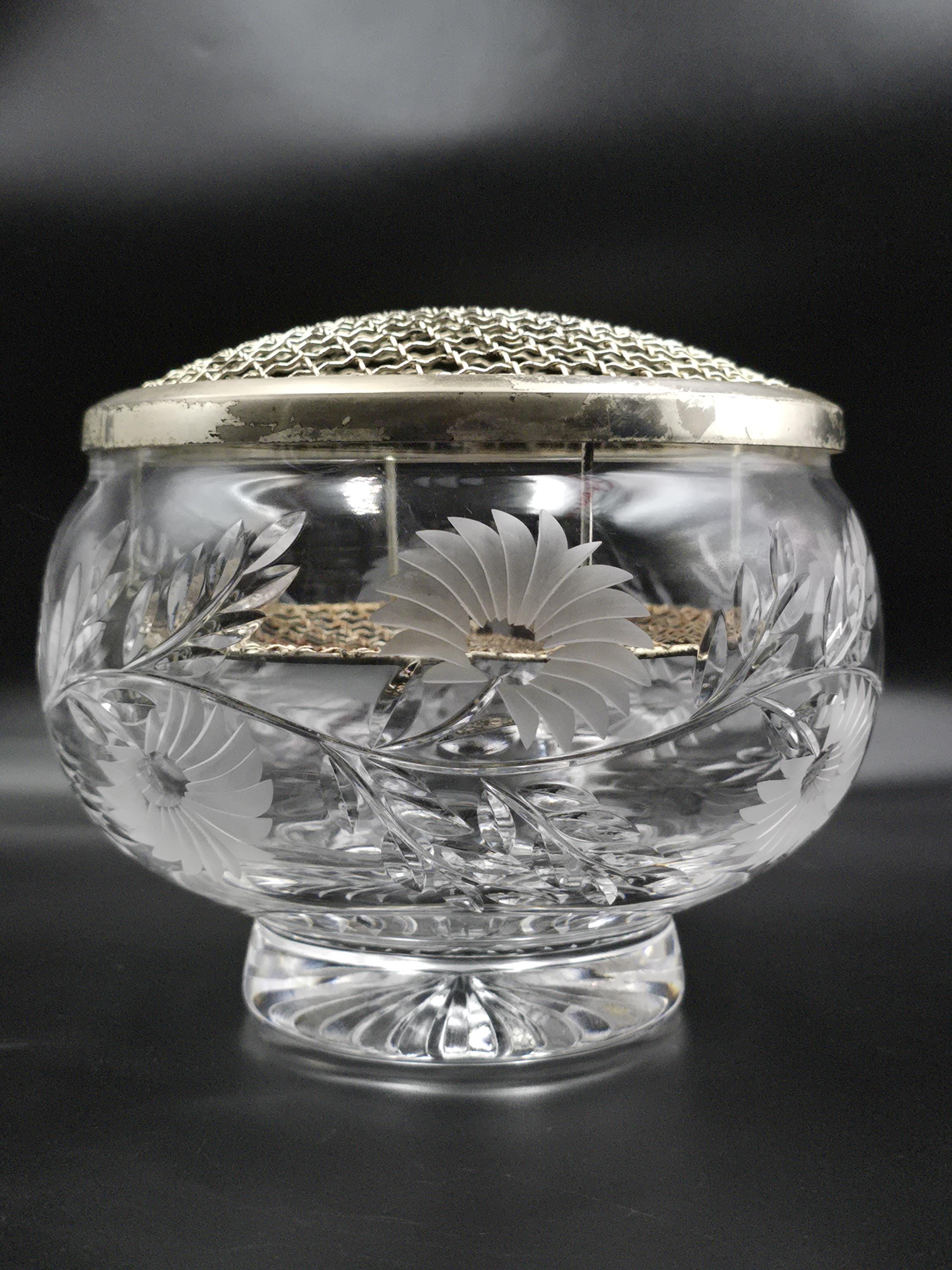 Stuart Crystal Rose Bowl - Etsy