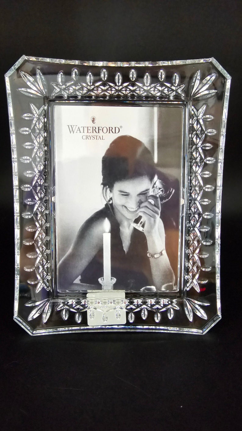 Waterford Lismore 4x6 Crystal Photo Frame Etsy