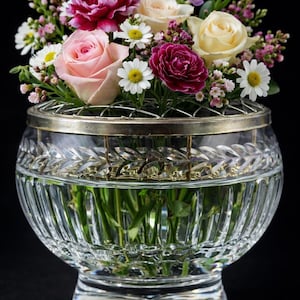 Stuart Crystal Rose Bowl - Etsy Hong Kong