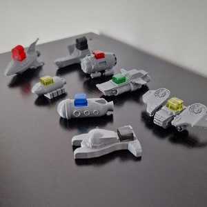 Terraforming Mars schepen set van 8