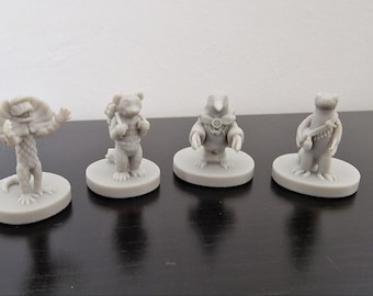Lands of Galzyr Miniatures Pack to play with the characters