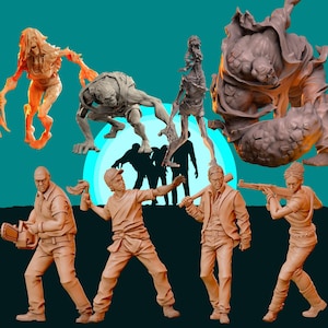 Pack Left 4 Dead 2 Zombicide / Wasteland / Walking Dead / L4D / Bundle 2