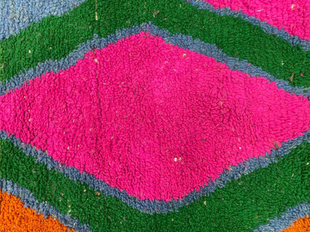 Pink and Green Floor Rugs Aesthetic Green Bedroom Rug Etsy