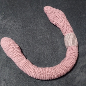 Earthworm Stuffed Animal, Giant Earthworm Nature Toy, Worm Stuffed Toy, Worm Plush Toy, Personalized Gifts