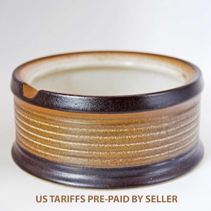 Denby Pottery 'Savannah'-asbak - ontworpen door Glyn Colledge - Disc'd 1970