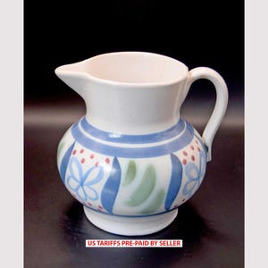 Buchan Portobello Pottery, Scotland stoneware jug or vase c1960s.