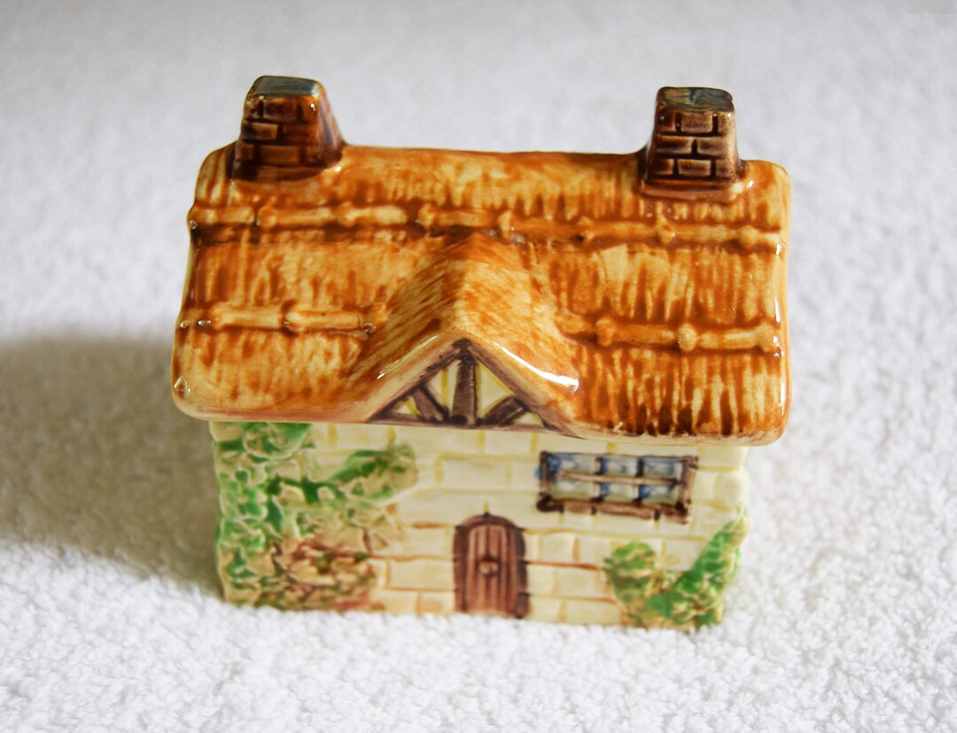 Beswick Ware Cottage House Cheese Butter Dish Vintage Etsy