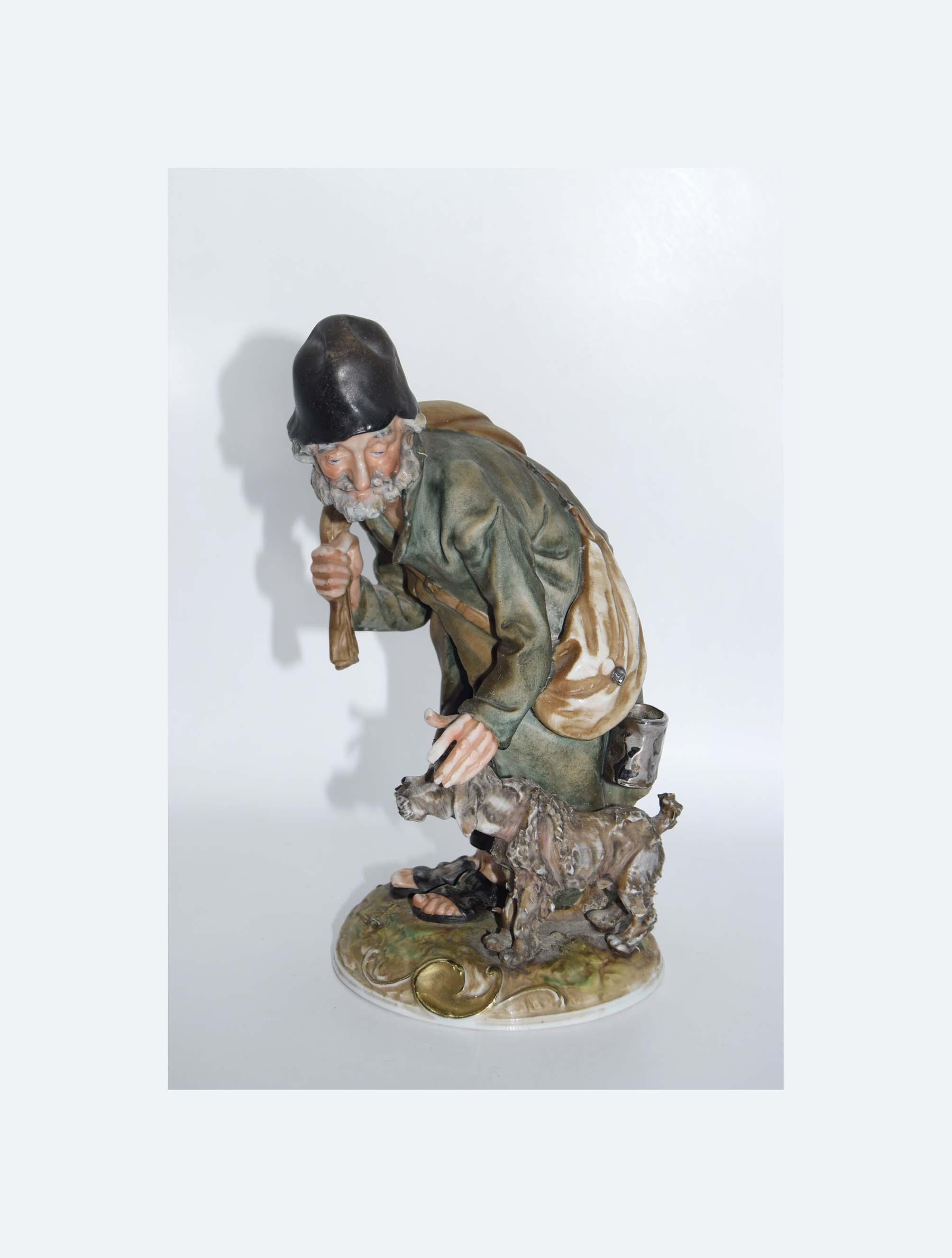Capodimonte Hobo Dog - Etsy