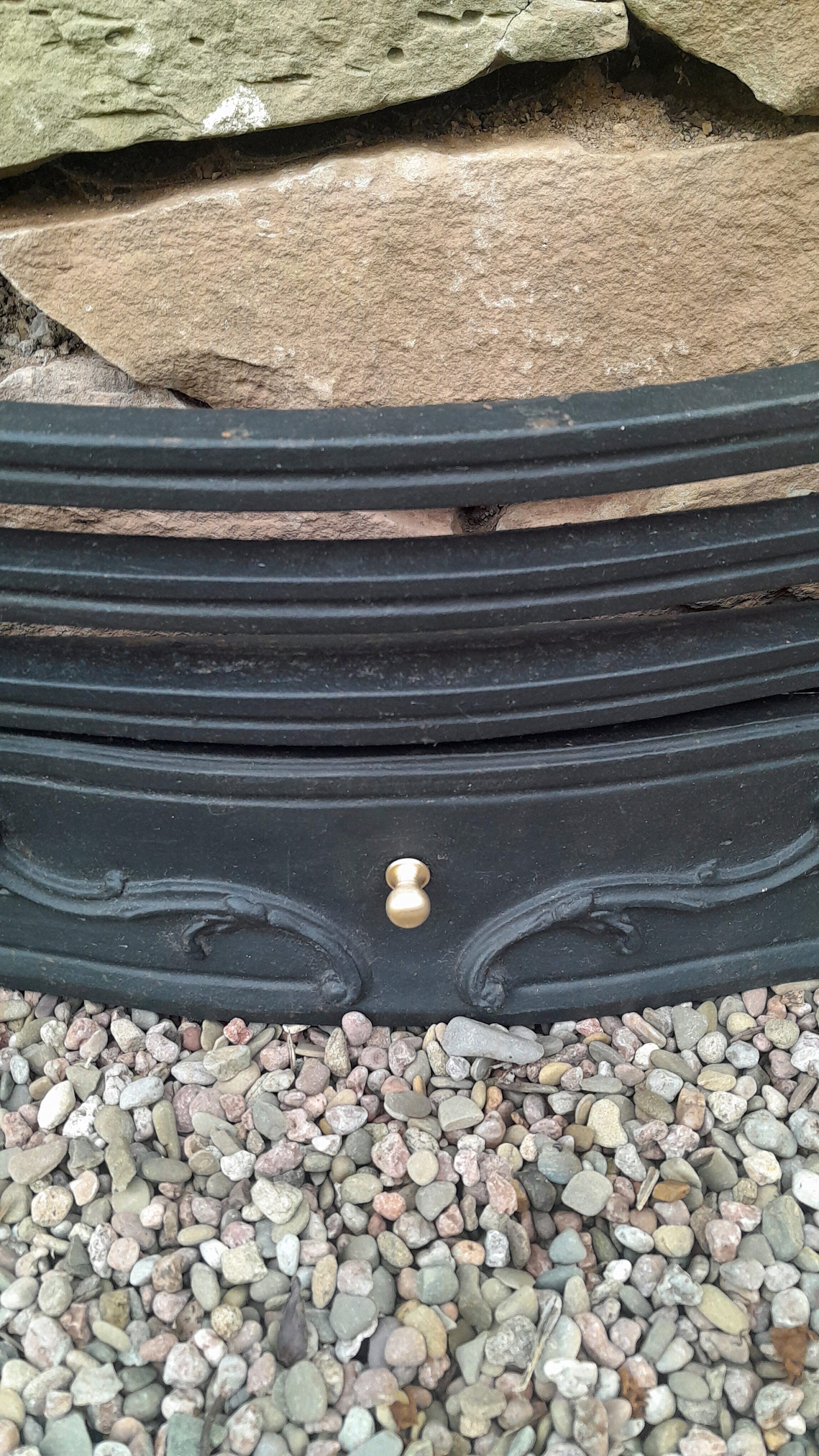 Victorian Cast Iron and Brass Fire Grate Front C1890's Etsy