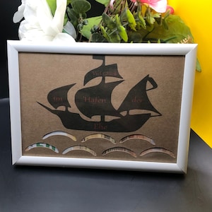 Geldcadeau voor de bruiloft, echtgenoten, huwelijksceremoniecadeau om weg te geven voor degenen die gaan trouwen. Cadeau, cadeaubon