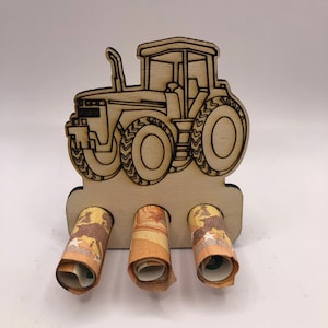 Verjaardagsgeldcadeau · Tractorgeldcadeau · Houten cadeaus · Geldcadeaus · Originele geldcadeaus · Tractor