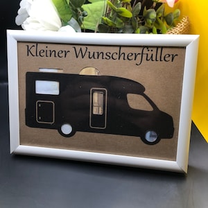 Geldcadeau camper wensvervuller cadeau om te geven als verjaardag kerstgeld, pensioen, camping cadeaubon