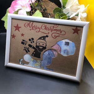 Gift for Christmas, wish fulfiller gift to give away, Christmas money, gift card, money gift
