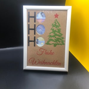 Geschenk zu Weihnachten Tannenbaum, Wunscherfüller Geschenk zum verschenken, Weihnachten Geld, Geschenkkarte, Geldgeschenk