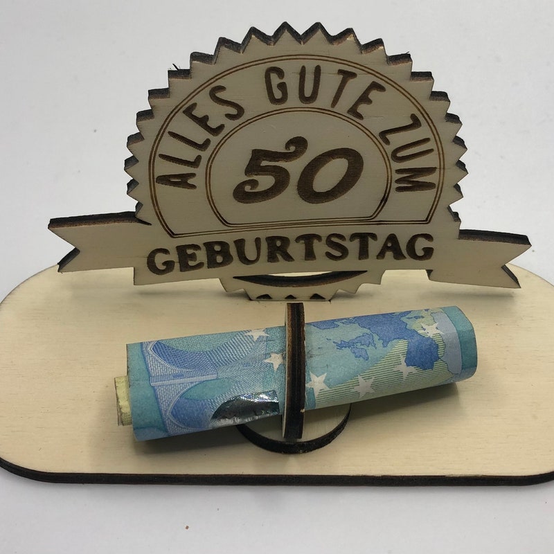 Geldgeschenke zum 50 geburtstag Etsy.de