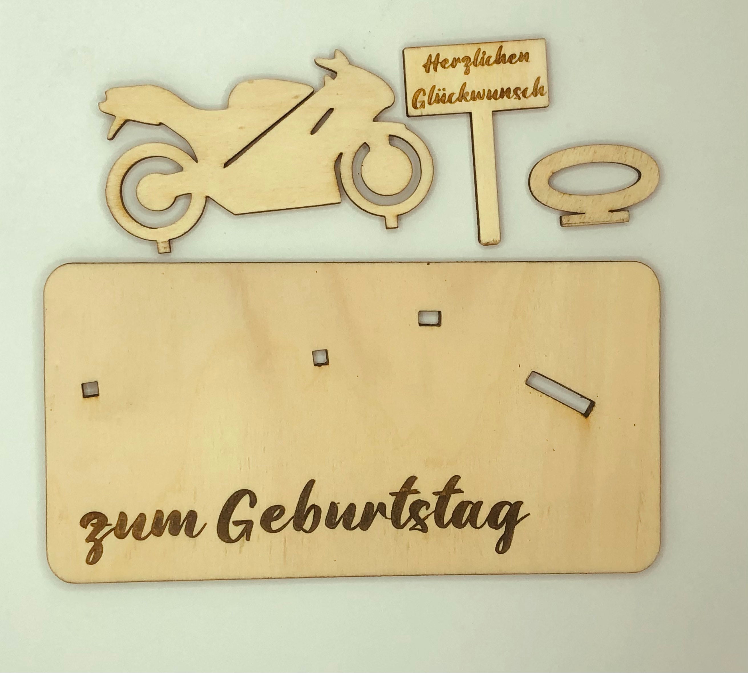 Geldgeschenk Motorrad zum Geburtstag Geschenke aus Holz Etsy.de